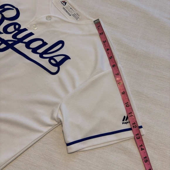 Kids Majestic Kansas City Royals Whit Merrifield Jersey - Picture 11 of 11
